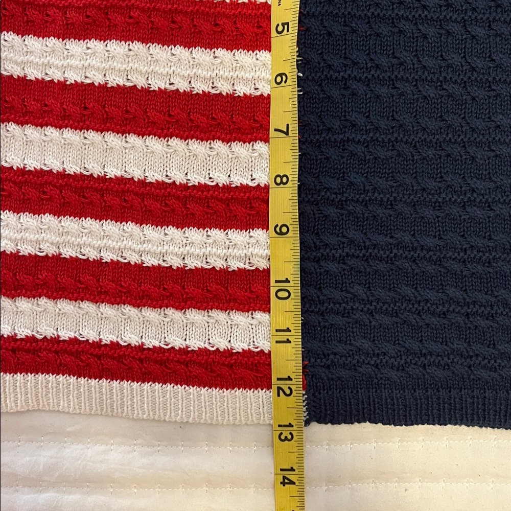 Women’s Patriotic Knit Tank Top - Picture 5 of 5